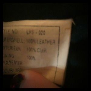 CI' CELO 100% Leather Jacket